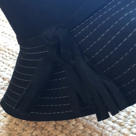 aqua wool hat. Black.  Floppy brim.  New with tags. - Picture 3 of 5